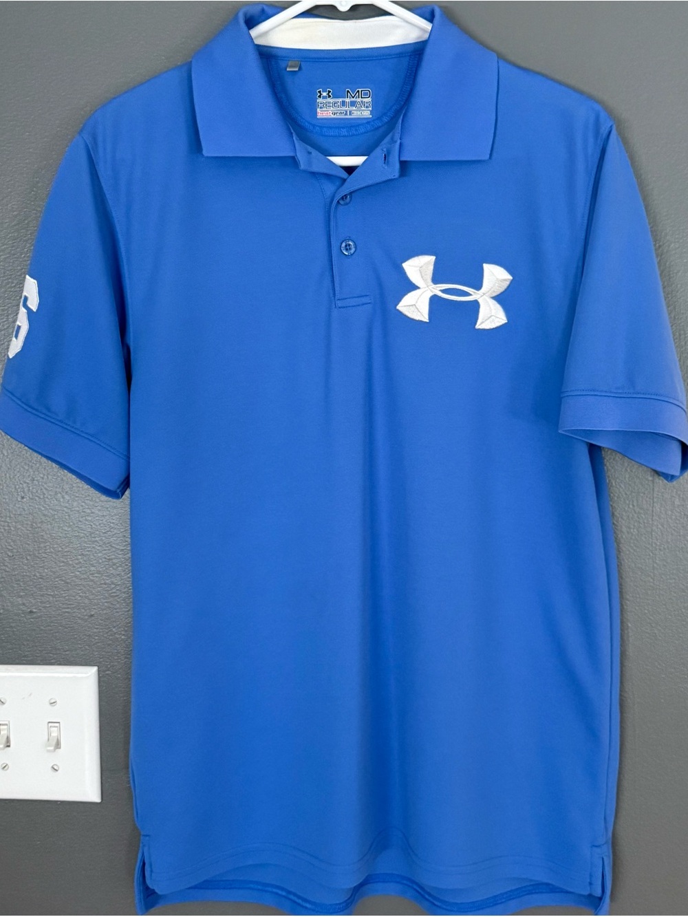 Under Armour Men’s Royal Blue Logo Polo